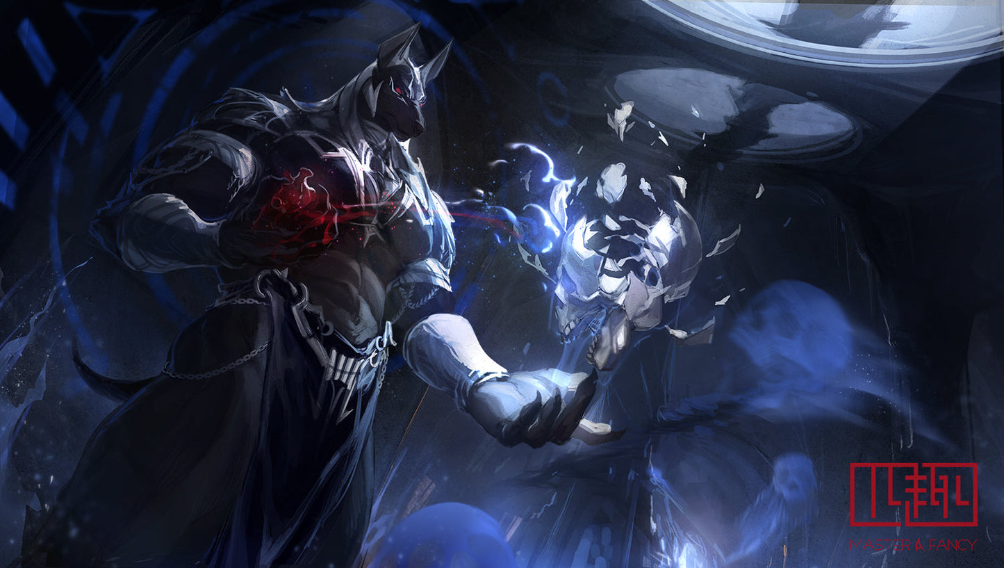 「ANUBIS」Jackal, Canine Knot, Chastity Lock, Restraint & Outburst