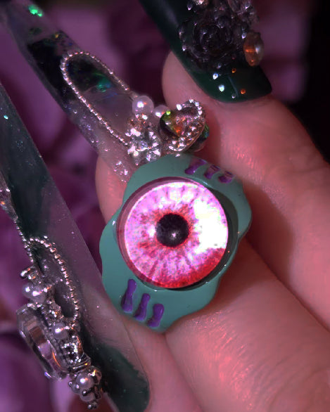 Monster Rings, Kawaii Horror Cuties, Occult Eye-Catching Jewelry