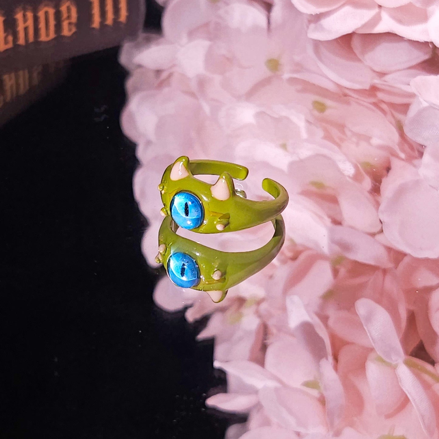 Monster Rings, Kawaii Horror Cuties, Occult Eye-Catching Jewelry