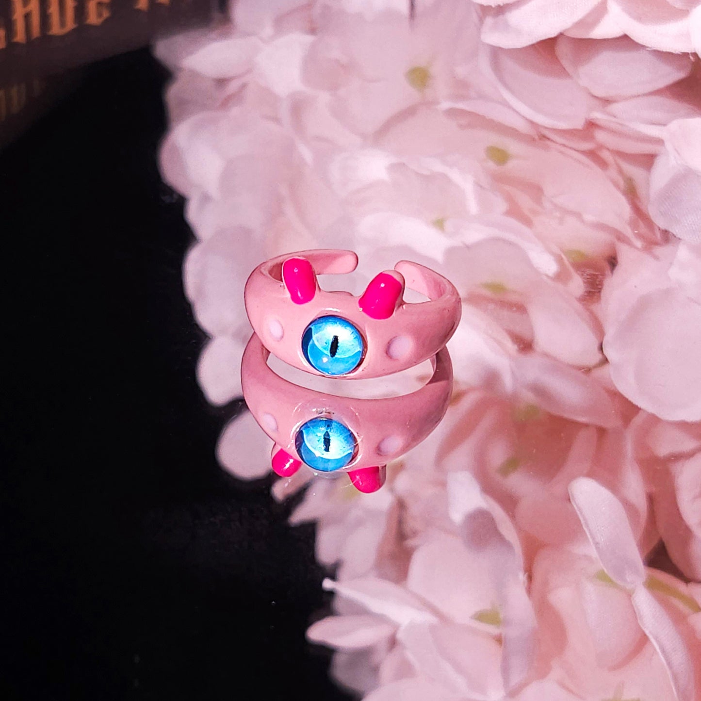 Monster Rings, Kawaii Horror Cuties, Occult Eye-Catching Jewelry