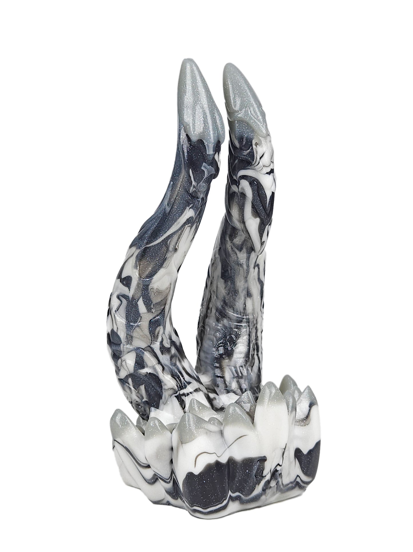 「Seth」Dual Shafted Serpent, Celtic Details, Lotus Base, Fantasy Dildo,Master4Fancy