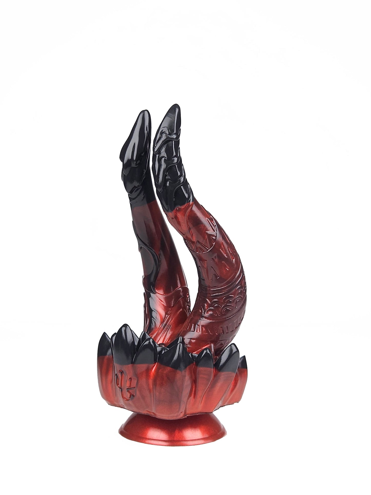 「Seth」Dual Shafted Serpent, Celtic Details, Lotus Base, Fantasy Dildo,Master4Fancy