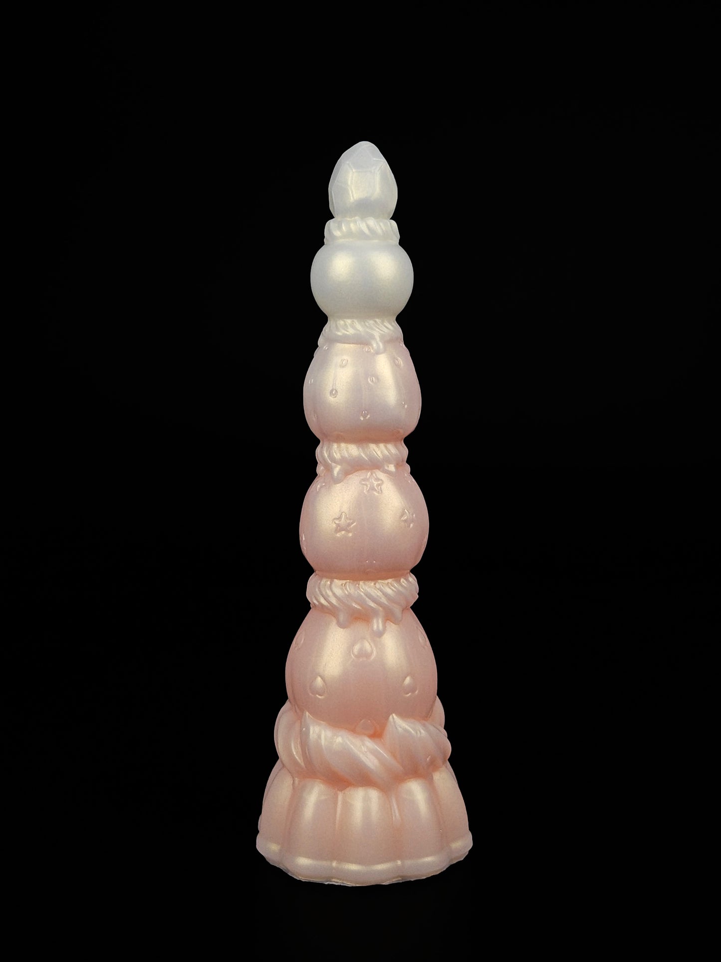 「Berryboo」Strawberry Candy Beads, Sweet Dessert Fantasy Dildo, For Vaginal & Anal Play, Long Insertable