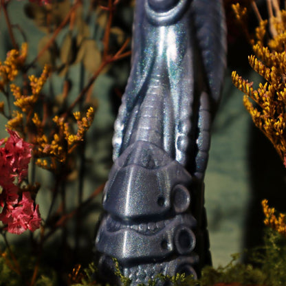 「Medusa」Snake,Mech-Serpent, Long Slight Curve, Steampunk