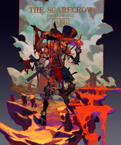 「Oz」Scarecrow, Wizard, Stitched Textures, Flesh Knots, Wicked Piercings, Dual Role