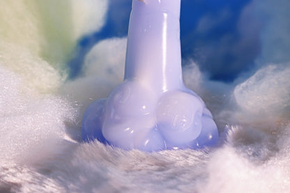 「Cloudlet Slime」Beginner-Friendly, Platinum silicone Vaginal Dilator for Gentle Insertion Training