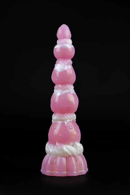 「Berryboo」Strawberry Candy Beads, Sweet Dessert Fantasy Dildo, For Vaginal & Anal Play, Long Insertable