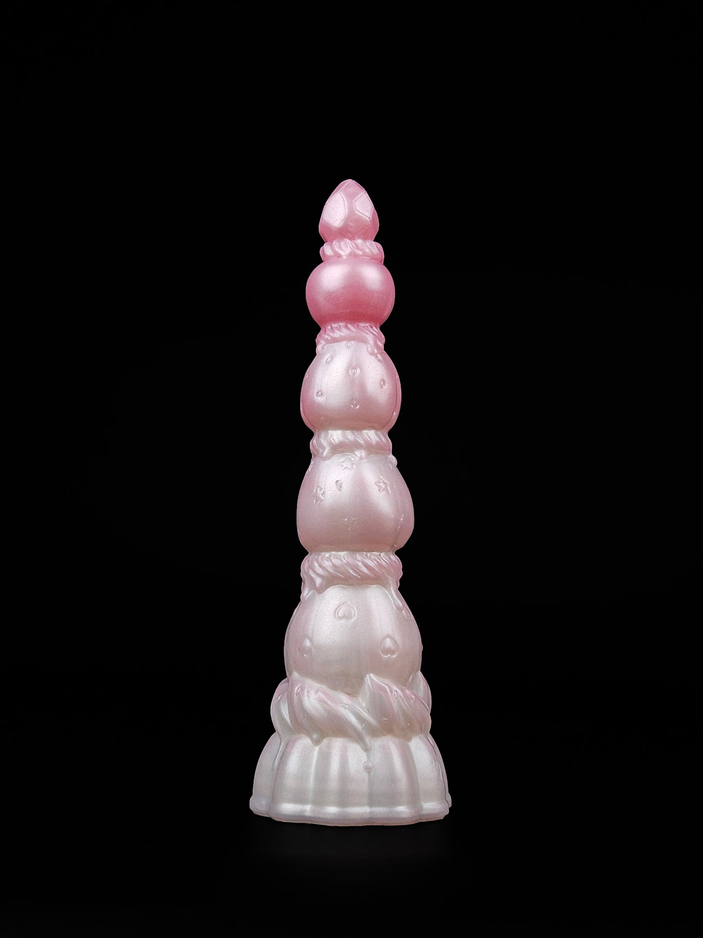 「Berryboo」Strawberry Candy Beads, Sweet Dessert Fantasy Dildo, For Vaginal & Anal Play, Long Insertable