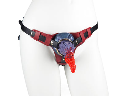 Black Blood Harness: Perfect for Hands-Free Strap-on and Female-led Play