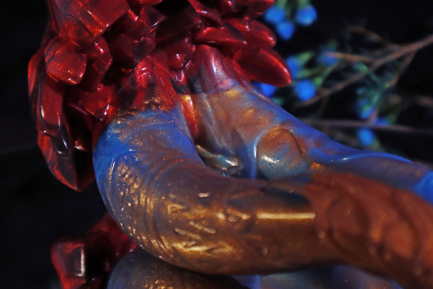 Master4Fancy Seth dual-headed serpent, natural color, detailed textures, fantasy toy