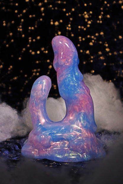 Springwell Slime dual-ended fantasy dildo in Fantasy Color